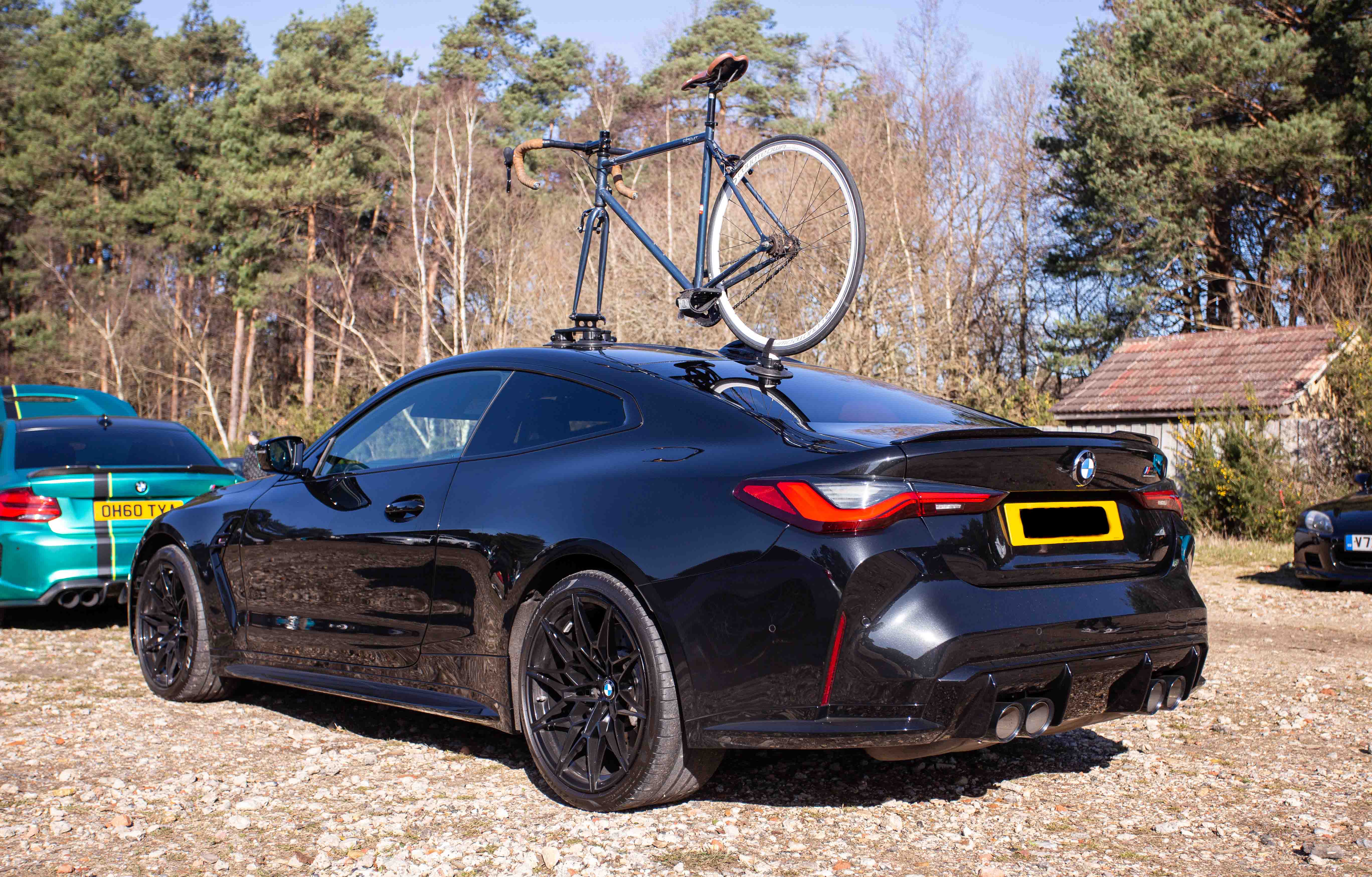 Portabicicletas Orion + Barras Techo VDP Para BMW X5 (F15) 2014 - Juego 3 Soporte Bicis Y Portaequipajes